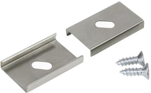 Befestigungsset si Alu L24mm B14,5mm H3,5mm