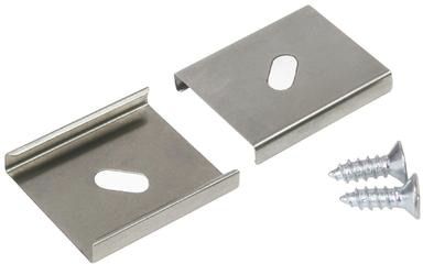 Befestigungsset si Alu L22mm B18,8mm H3,5mm