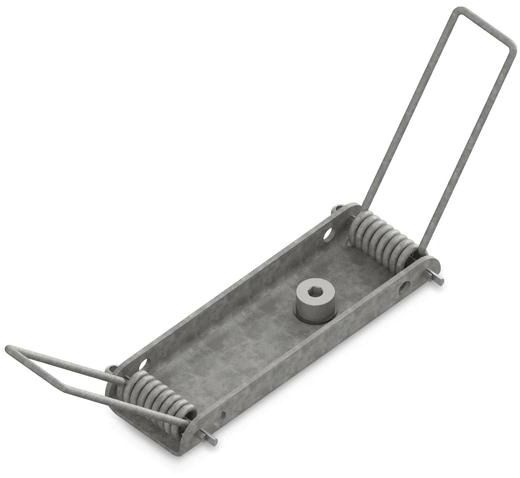 Haltefeder si Alu L20mm B65,2mm