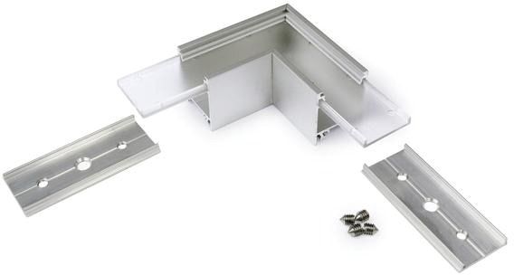 Kupplung/Verbinder ger sw Alu L50mm B50mm H20,5mm