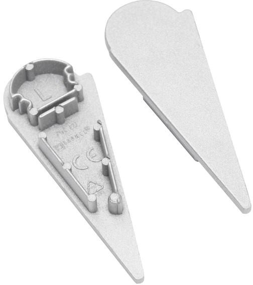 Endkappe alu Kst L23mm B55mm H7mm