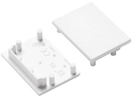 Endkappe ws Kst L24mm B33,4mm H7mm