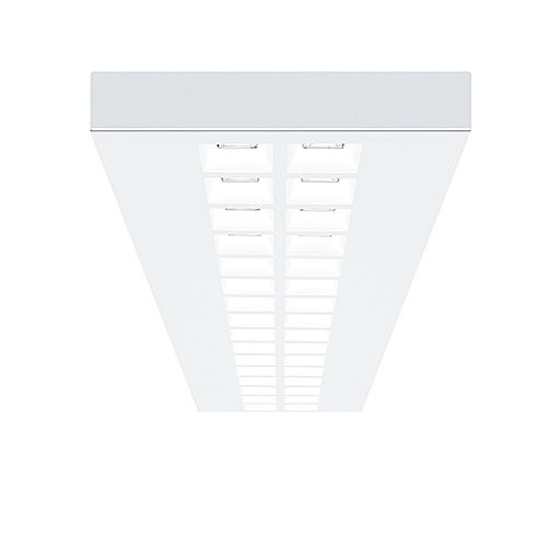 LED-Deckenanbauleuchte MIRL 23,3W 4000K 3820lm ws IP40 1200x300x52mm