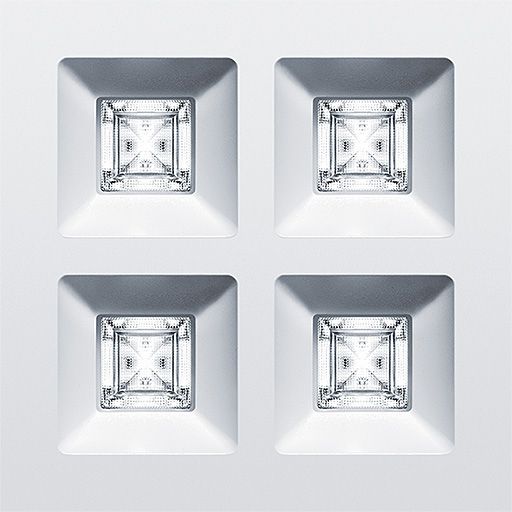 LED-Deckenanbauleuchte MIRL 23,3W 4000K 3820lm ws IP40 1200x300x52mm