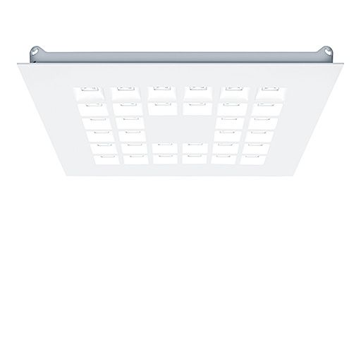 LED-Deckeneinbauleuchte MIREL 17,4W ws 4000K 2830lm Konv IP40 623x623x38mm