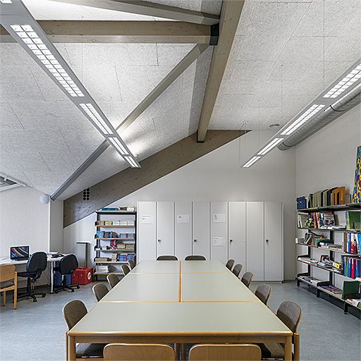 LED-Pendelleuchte 37,7W MIREL 4000K 1LED 5870lm ws LED nicht austauschbar asym