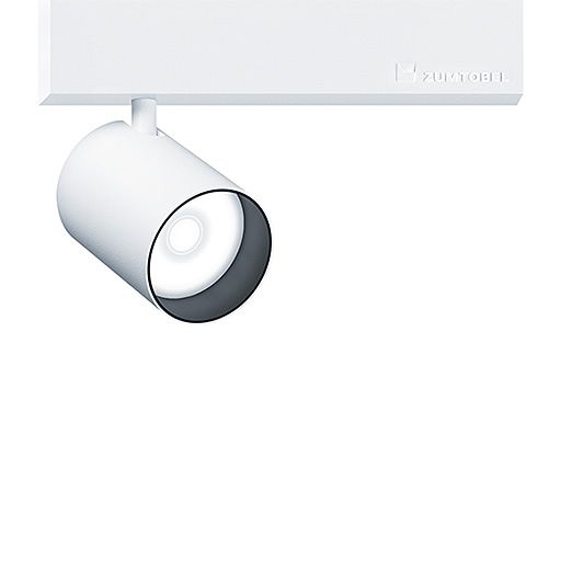 LED-Schienenstrahler 12W SUPERSYSTEM Alu 4000K 700lm Konv 1LED IP20 ws mt 3Ph