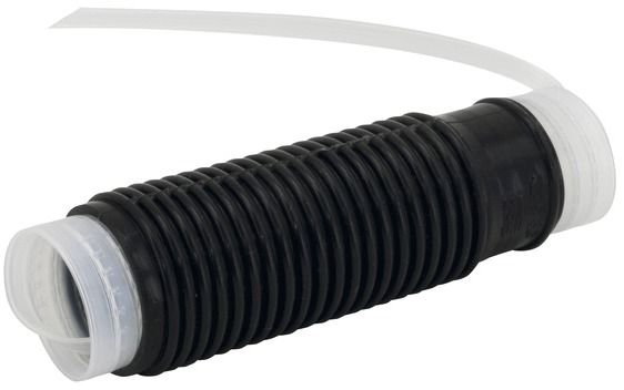 Schrumpfschlauch L0,12m Ø26,5/8,9mm sw -40-90°C Silikon