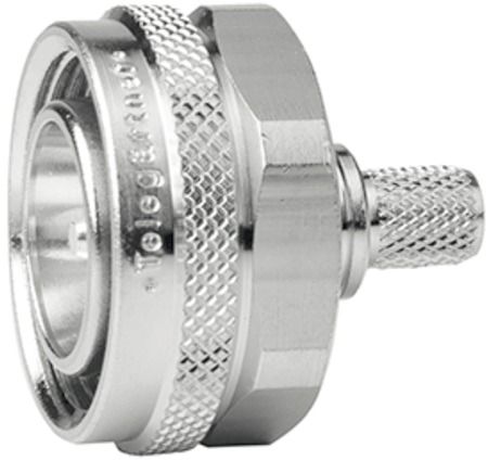 4.3-10-Stecker Rundkabel Crimp/Crimp 50Ohm