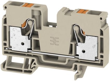 Reihenklemme 0,5-10qmm 1Etage 2kl bg 57A TS35 Hutschiene TH35