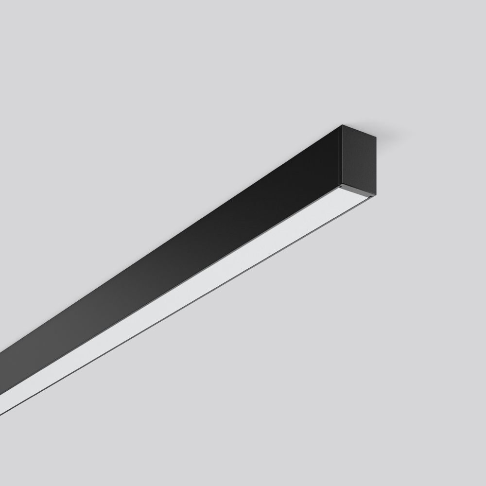 LED-Anbauleuchte LESS IS MORE 27 34W sw 3000K 2200lm Konv Dimmung DALI IP20
