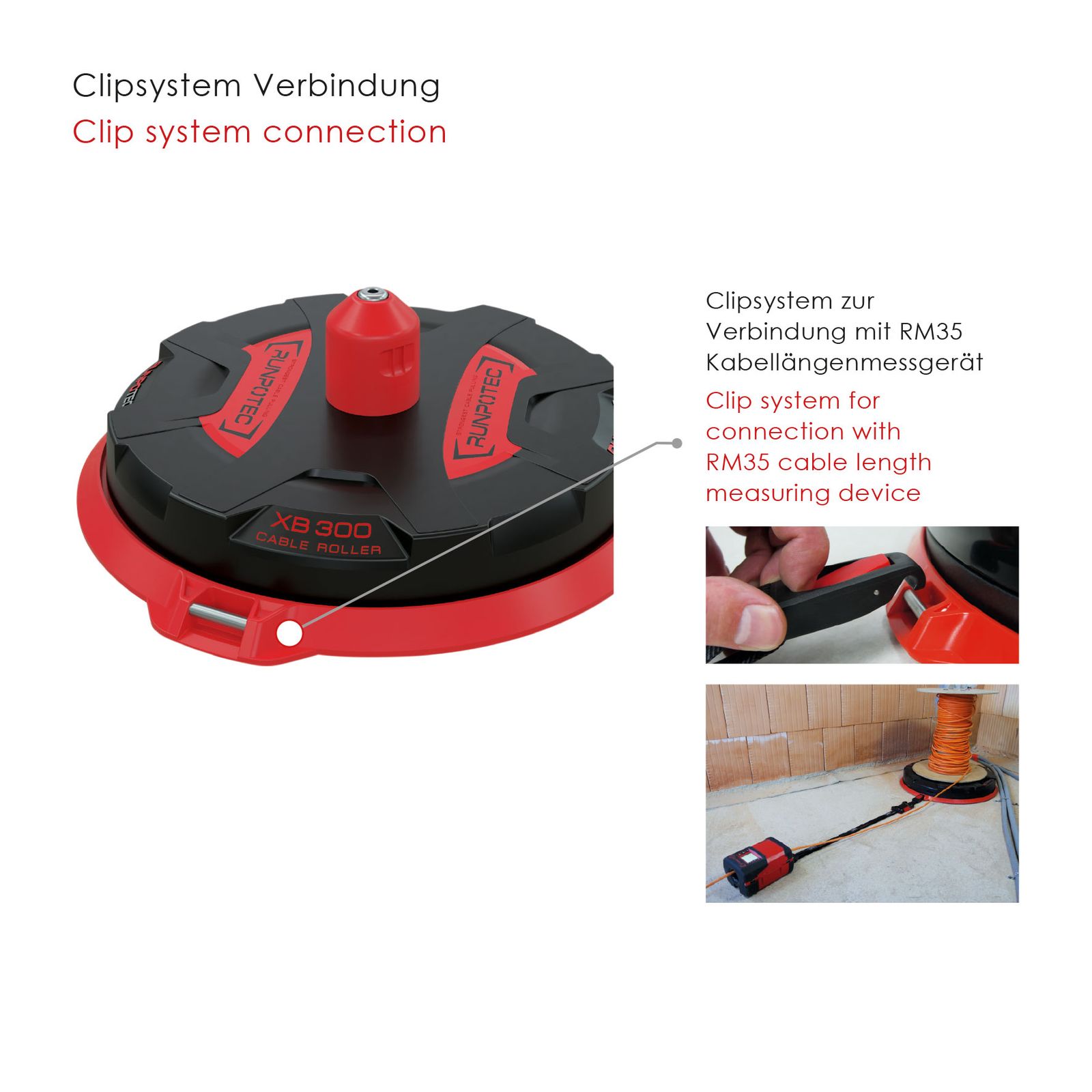 Kabelabroller X-BOARD 300kg Walzengestell