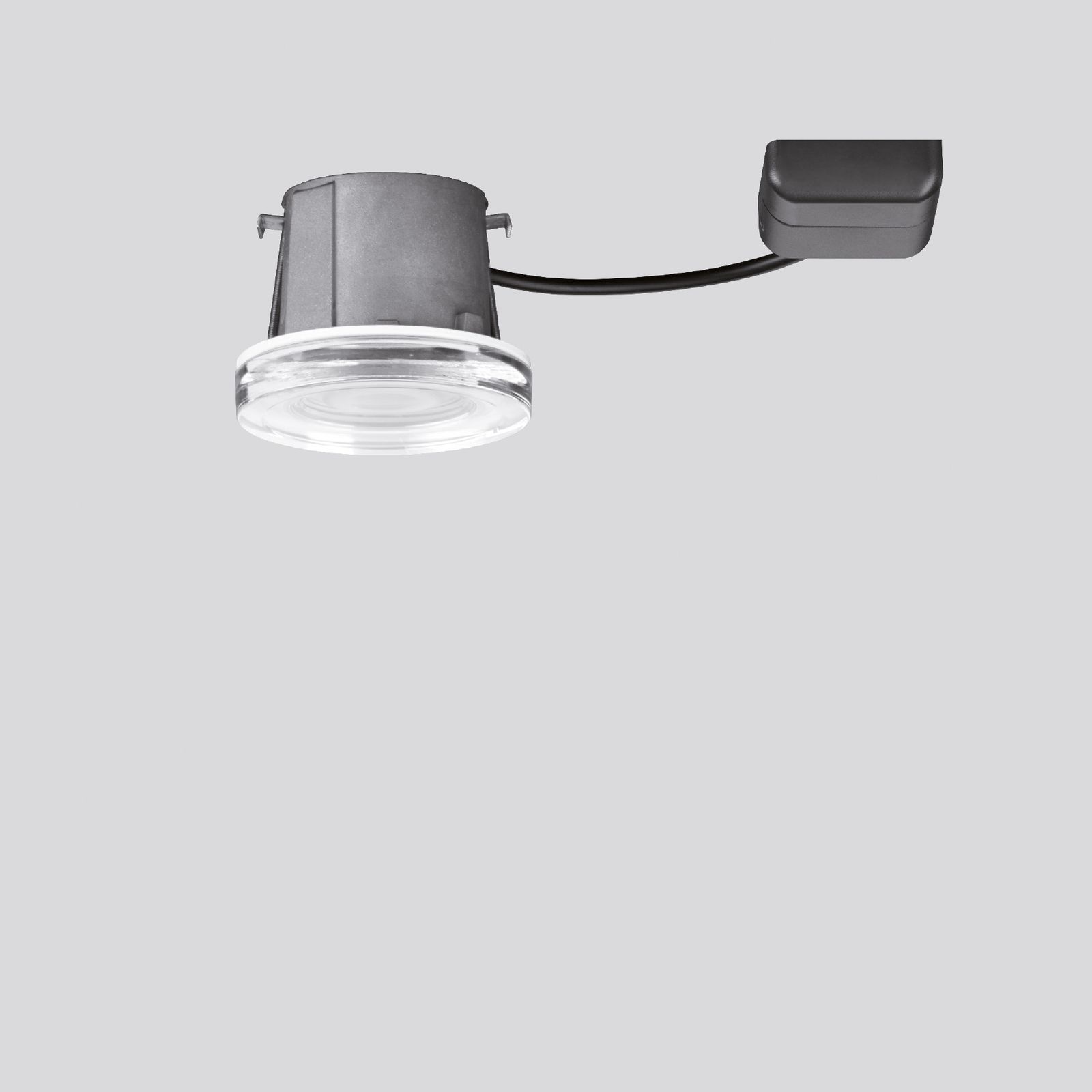 LED-Einbaustrahler 10,4W ACCENTA PURE ws 3000K 570lm Konv Dimmung DALI 1LED Alu
