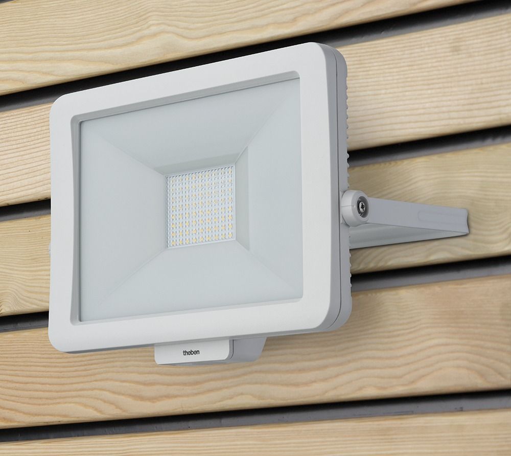 LED-Anbaustrahler 50W theLeda 5000K Konv 3600lm 1LED Alu IP65 ws mt RF:matt