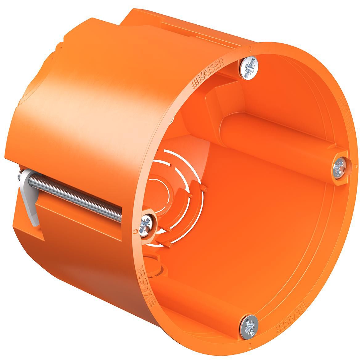 Verbindungsdose HW Ø68x62mm Kst IP3X rnd Ger/VerbDose/kast