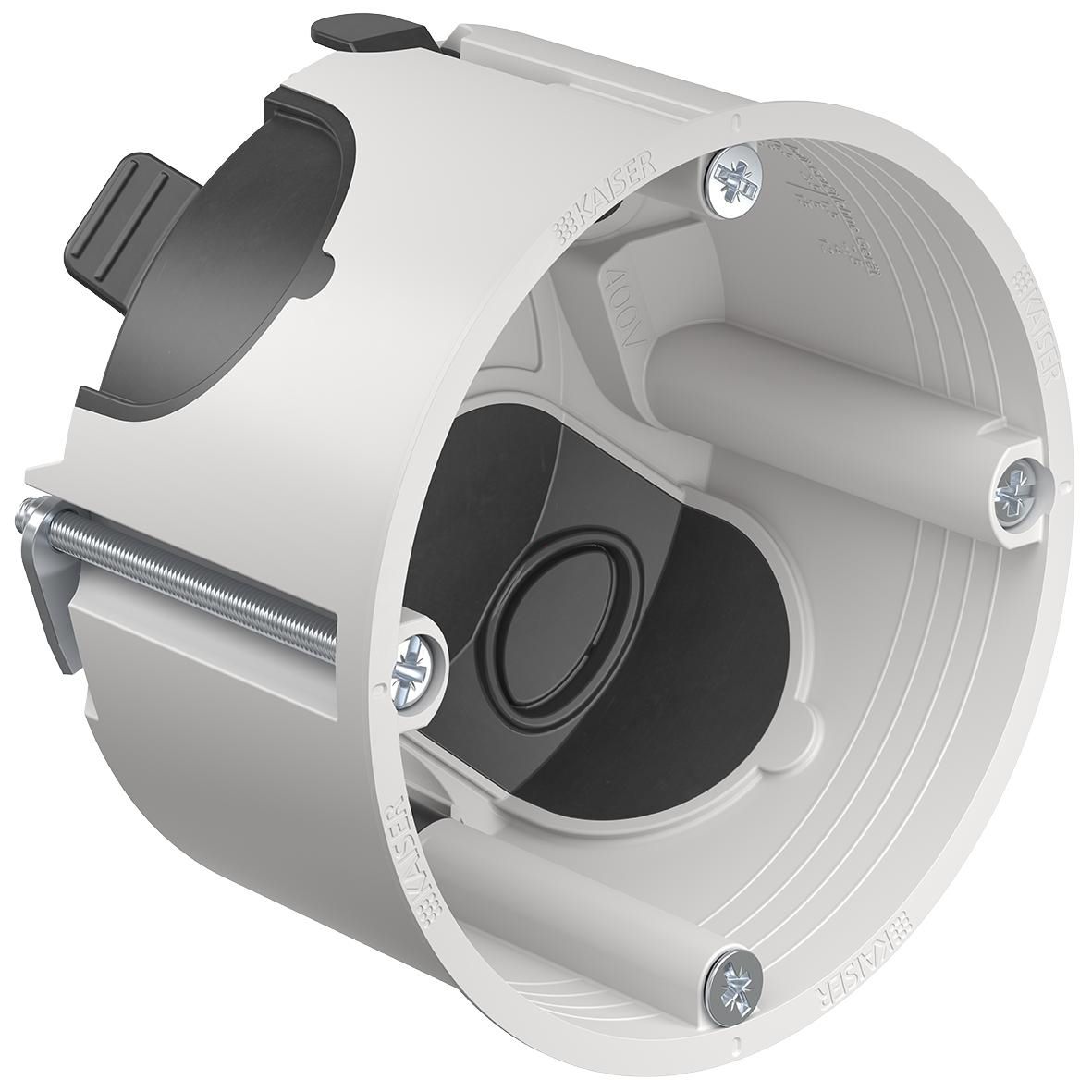 Hohlwanddose luftd Ø68x48mm Kst rnd IP3X Gehäusedurchführung durch Dichtmembran