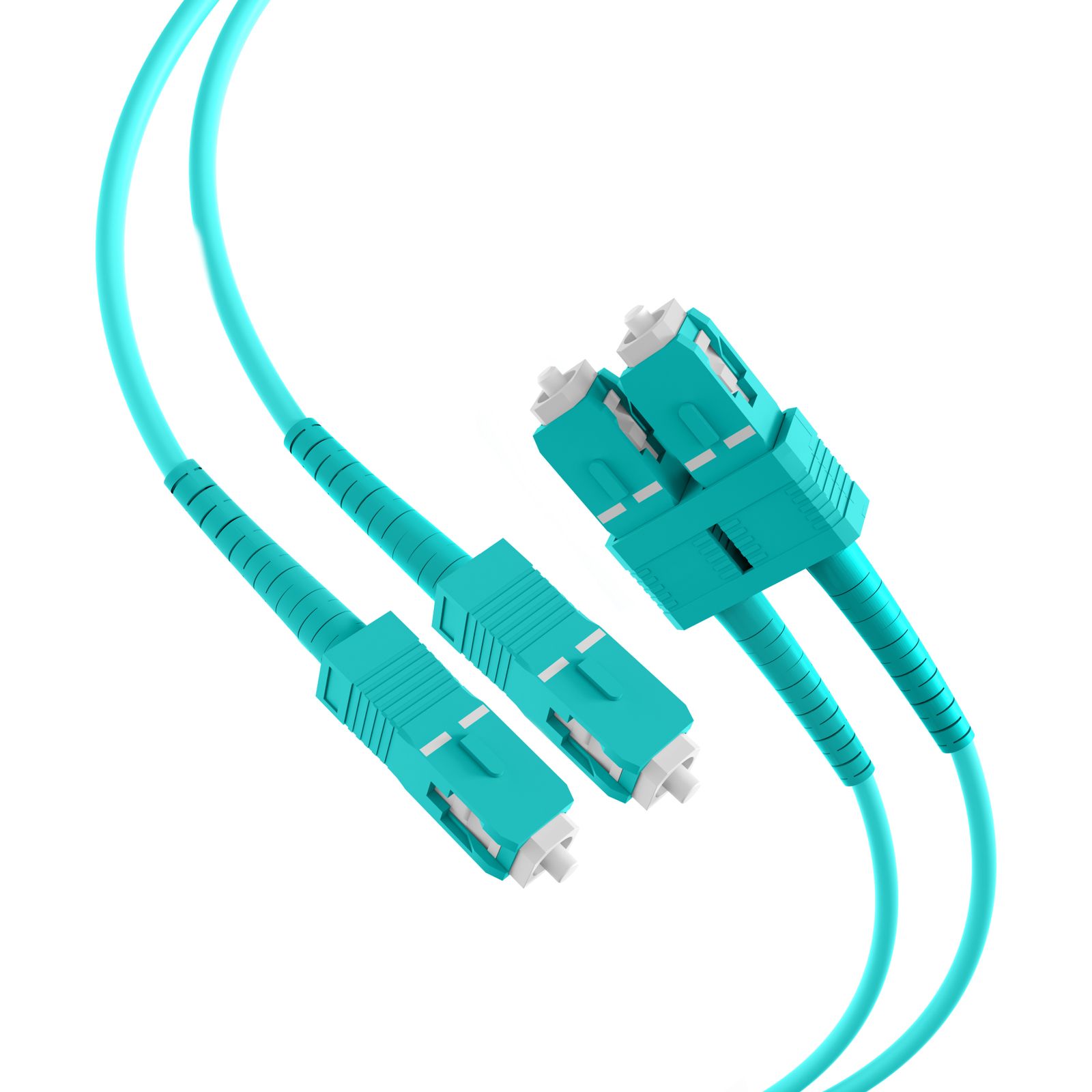LWL-Patchkabel SC-D 50/125 OM3 2m tk MM50/125