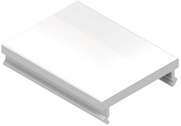 Profilabdeckung n.Konf IP00 100x17,6x4mm nur Konfektionierung Zubehör