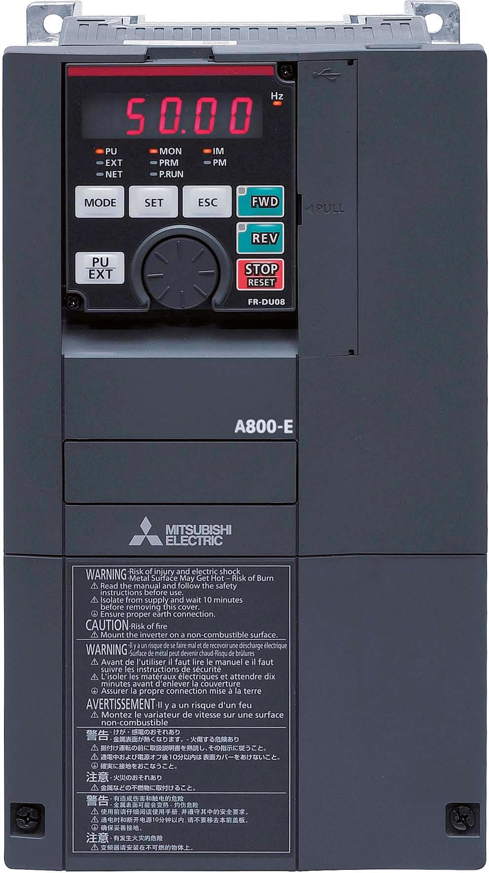 Frequenzumrichter lin=0,7 380-500V E3ph A3ph 50Hz IP20 %F %V