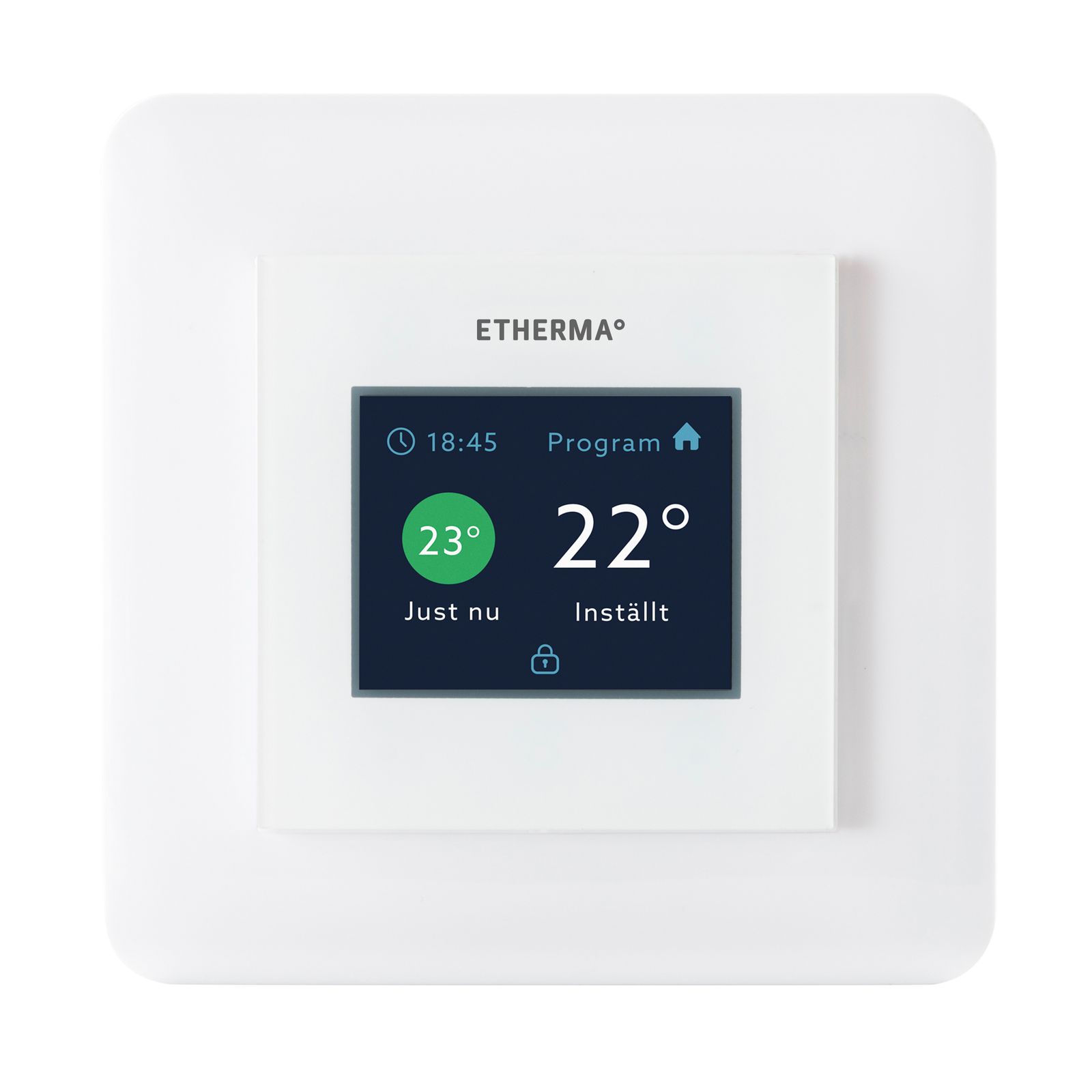 Raumthermostat 230V IP21 m.Display Sensor extern