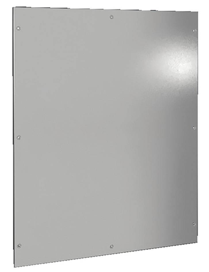 Seitenwand ST 800mm RAL7035 pulverbesch