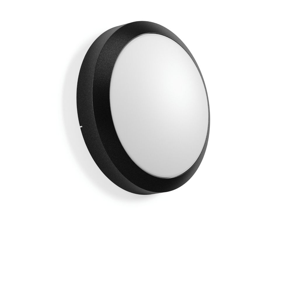LED-Sicherheitsleuchte RoundedMaxi 22W 3000K 1LED 1050lm Wandanbau/Deckenanbau