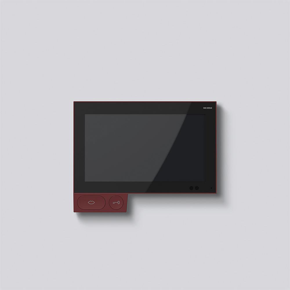Video-Innenstation LAN AXIOM AP PAL 177,8mm rt 185x144x18mm Rufabschaltung