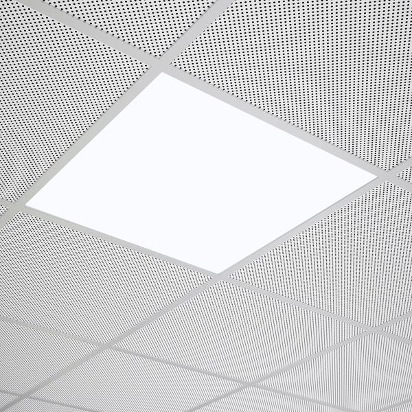 LED-Panel 620x620mm PL 38W 3000K 4660lm ws Konv Dimmung DALI IP20
