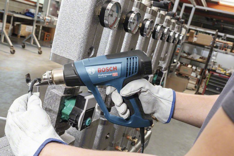 Heißluftgebläse 2300W Professional 50-650°C m.Regelung m.Tempanz 500l/min