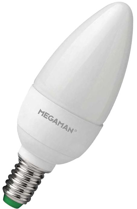 LED-Kerzenlampe E14 4,9W 2700K 470lm F opal ws 330° AC Ø35x100mm 220-240V