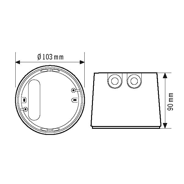 Aufputzgehäuse Zubehör ws Zubehör