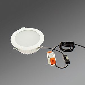 LED-Einbaustrahler 25W 3000K 2164lm Konv DALI Dimmung DALI 1LED Alu IP44 ws mt