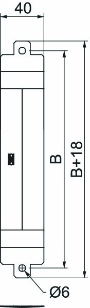 Deckelverbinder 600mm ST