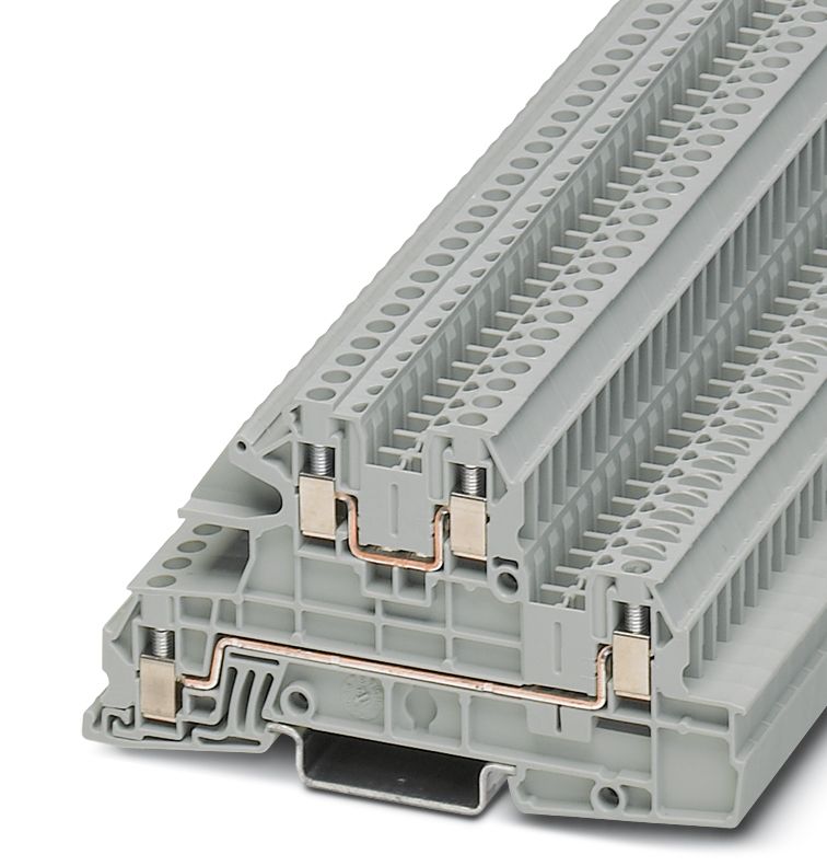 Installationsklemme 47A 0,2-10qmm 2pot gr APL_erf. Schraub