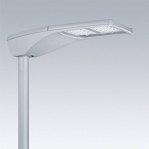 LED-Straßenleuchte 89W R2L2 Aufs/Ans gr 34-76mm 4000K 14016lm EVG Alu Gl_tr IP66