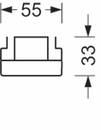 LED-Geräteträger 53W 4000K 9244lm 1LED Konv elektr.Trafo IP20 ws 55x1531x33mm