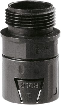 Wellrohrverschraubung PA Ø28,5mm 3/4Zoll 19mm(3/4) Polyamid (PA) IP66 ger Gew