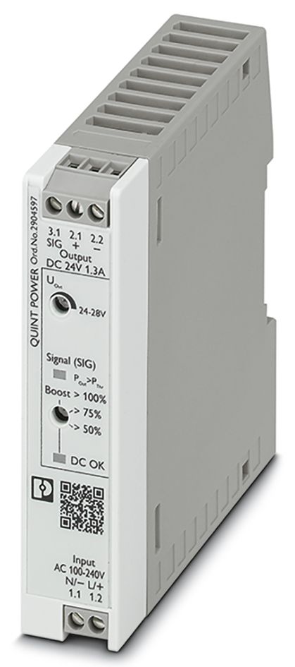 Gleichstromversorgung 24-28V 90W 104VA 100-240VAC 7A Kurzschlussf IP20