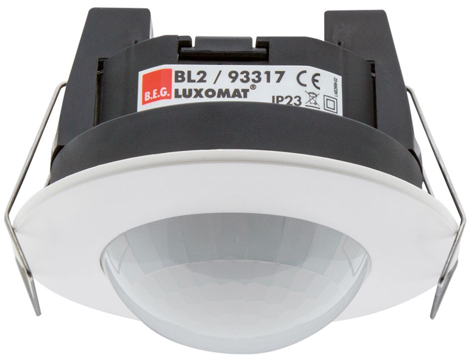 Bewegungsmelder EB 360° 110-240V ws IP23 1000W Einb