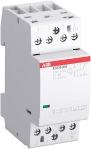 Installationsschütz 25A 24V/UC 2TE 220-400V/UC 2S 2Ö