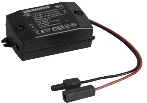 LED-Trafo 1-7,2W 350mA 22V IP20 Kstgeh dyn 68x35x21mm