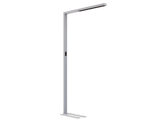 LED-Stehleuchte 55W 6000K 10400lm Konv 1LED elektr.Trafo dir/indir si