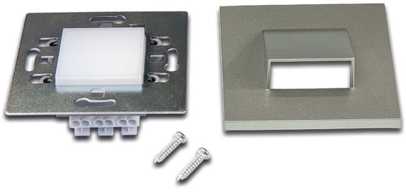 LED-Orientierungsleuchte 1,8W 3000K 90lm edst 1LED elektr.Trafo IP20 Scheibe m.LM