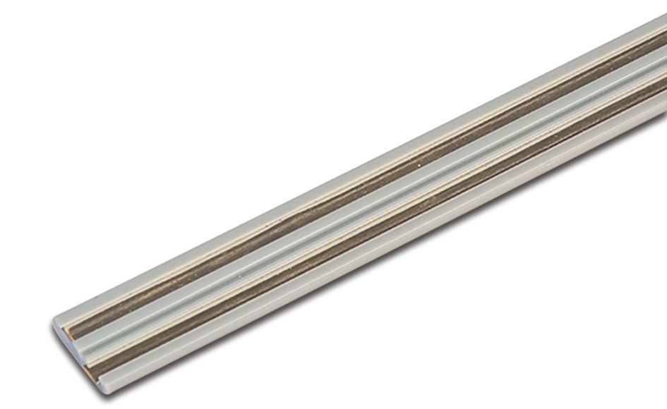 Stromschiene 2600mm gr 24V 16x3,2mm rechteck