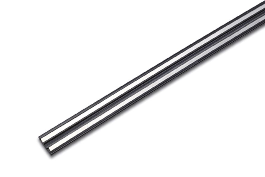 Stromschiene 2600mm sw 24V 16x3,2mm rechteck