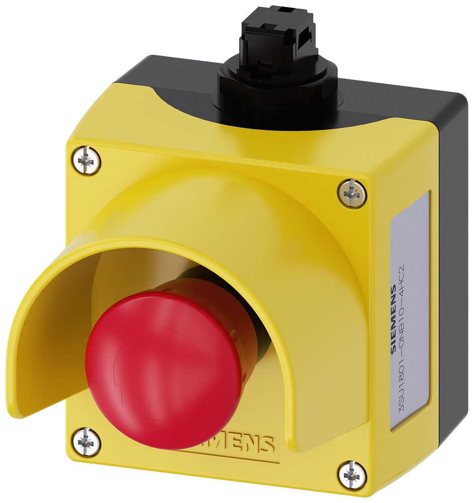 Befehls-/Meldegerät 1f 1tast NOT-AUS Kst IP68 Geeignet für NOT-AUS