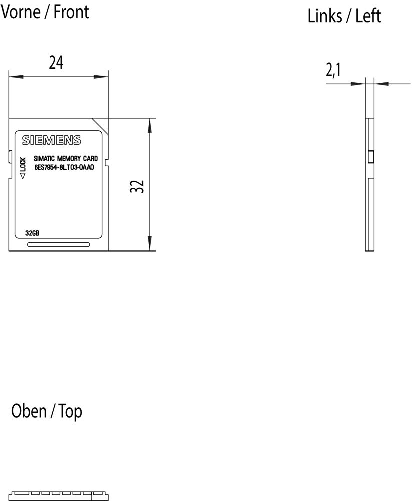 SPS-Speichereinheit FLASH EPROM 32000000kByte