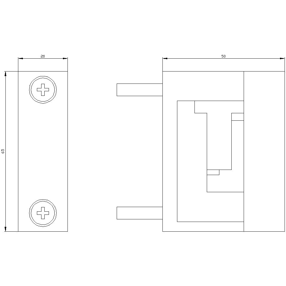 Sammelschienenträger 1p 630A 60mm