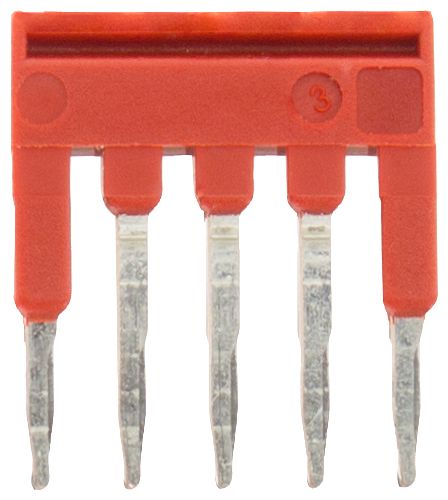 Querverbinder 5p rt steckb isol 17,5A m.Berührungss