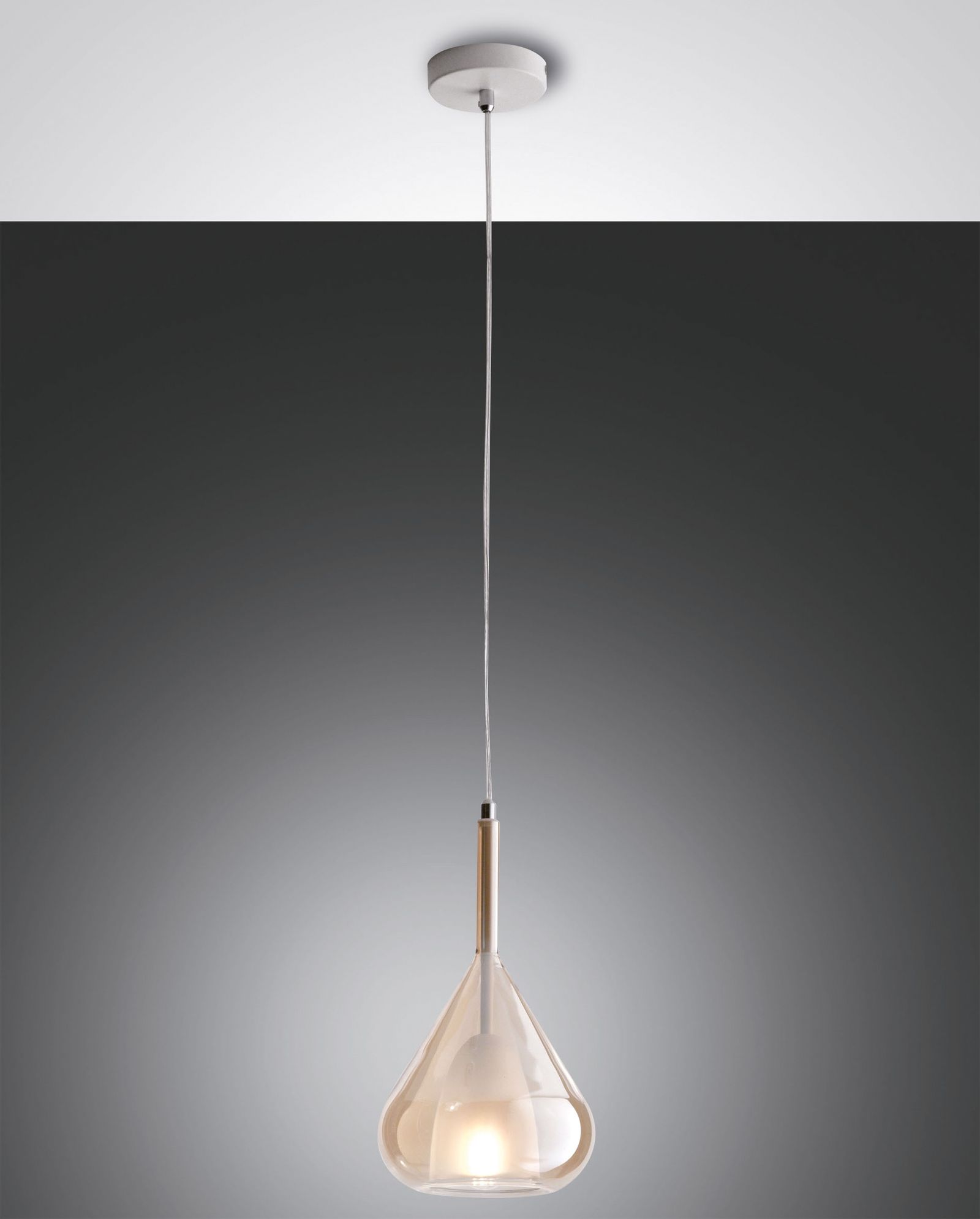 LED-Pendelleuchte 40W Lila alu E27 sym IP20 1LED LED austauschbar Ø200mm